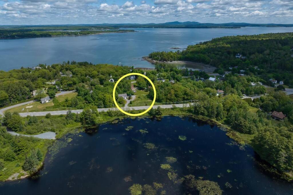 2 Bedroom Home W/ Pondside View Backyard Maine Escape Bar Harbor Extérieur photo
