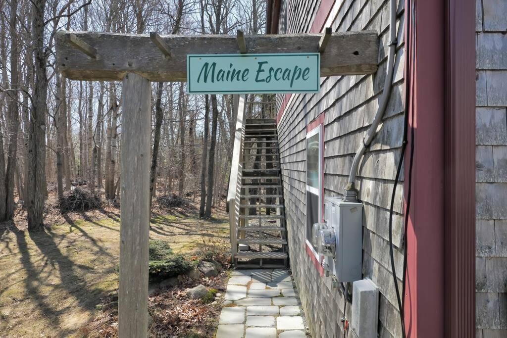 2 Bedroom Home W/ Pondside View Backyard Maine Escape Bar Harbor Extérieur photo